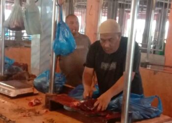 Stabil, Harga Daging di Takengon Rp180 Ribu Per Kg