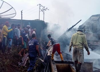 Tiga Unit Rumah di Arul Kumer Hangus Dilahap si Jago Merah, Satu Imbas