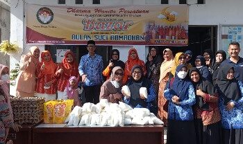 DWP Dinkes Aceh Tengah Gelar Bazar Sembako Murah