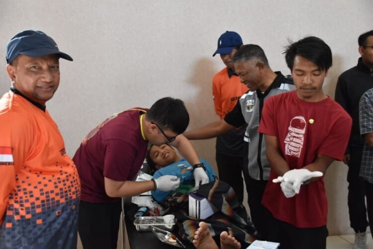 HUT PPNI Ke-49 di Aceh Tengah Gelar Sunat Masal dan Senam Jantung Sehat