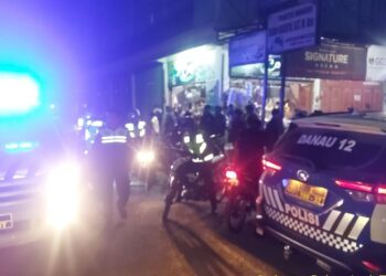 Puluhan Sepmor Balap Liar dan Knalpot Brong di Takengon Digelandang ke Kantor Polisi