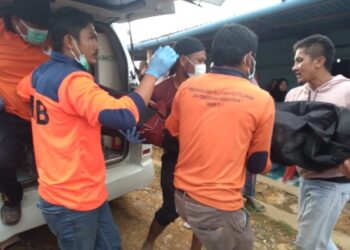 Korban Hanyut di Berawang Dewal Ditemukan Meninggal Dunia