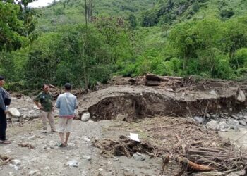 Dampak Banjir Bandang, Puluhan Hektar Lahan Warga Jagong Jeget Hancur