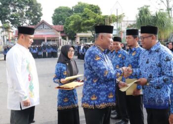 494 PNS Golongan II dan III di Takengon Naik Pangkat, Subhandhy Ajak Tingkatkan Produktivitas