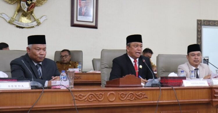 Terkait LKPJ Bupati Tahun 2022, Arwin Mega: Apabila Memungkinkan kita Bentuk Pansus