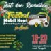 Saksikan Festival Mobil Kopi 18-20 Mei 2023, ini Sederet Kegiatan yang Digelar