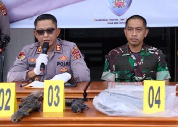 Polisi Amankan Senjata Rakitan Dibungkus dengan Kain Putih di Bener Meriah