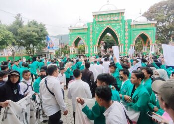 Mahasiswa IAIN Takengon Gelar Aksi Demo, Minta Proses Perkuliahan di Pusat Kota