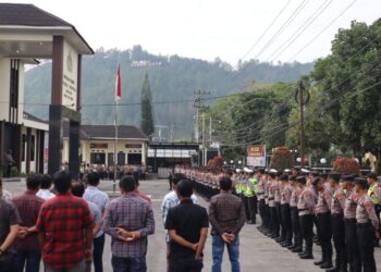 Pilkades Serentak 2023, Polres Aceh Tengah Siapkan Pengamanan