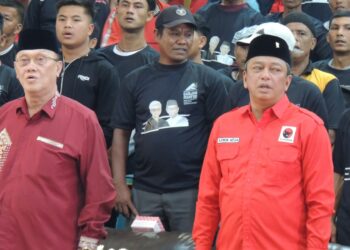 Ribuan Massa Hadiri Deklarasi Partai Koalisi Ganjar – Mahfud di Aceh Tengah