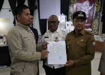 Mirzuan Gunakan Hak Pilih di Dapil I Aceh Tengah
