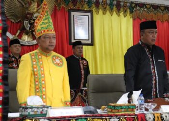 Paripurna HUT Ke-447 Kota Takengon, Mirzuan Mulai Pasih Berbahasa Gayo