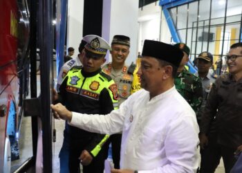 Jelang Arus Mudik Idul Fitri, Angkutan AKAP dan AKDP Terminal Paya Ilang di Inspeksi