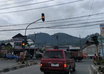 Traffic Light di Aceh Tengah Maintenance, Emak – Emak Gelagapan