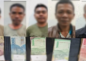 Polisi Ringkus Lima Pelaku Judi Sabung Ayam di Silihnara, Uang Rp750 Ribu Disita