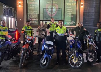 Polisi Kembali Amankan 6 Unit Sepmor Knalpot Brong di Aceh Tengah