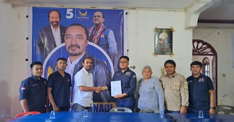 Bardan Sahidi “Merapat” ke Nasdem Bakal Calon Bupati Aceh Tengah