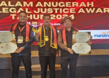 Lulus Paralegal Justice Academy  Reje Idrus Saputra Sandang Gelar NL.P dari Kemenkumham