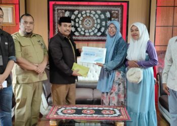 Festival Produk Unggulan Kopi, Dispar Serahkan Rp2,3 Juta Donasi untuk Palestina 