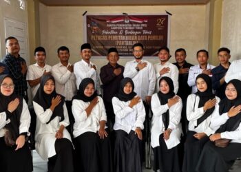 595 Pantarlih di Aceh Tengah Dilantik