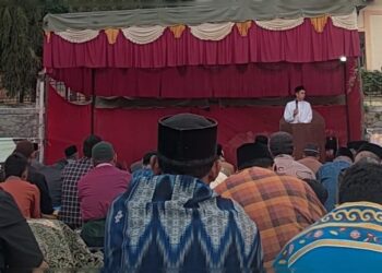 Khatib Sholat Idul Adha di Blang Gele, Bardan Sahidi Ajak Sembelih Sifat Hewaniah