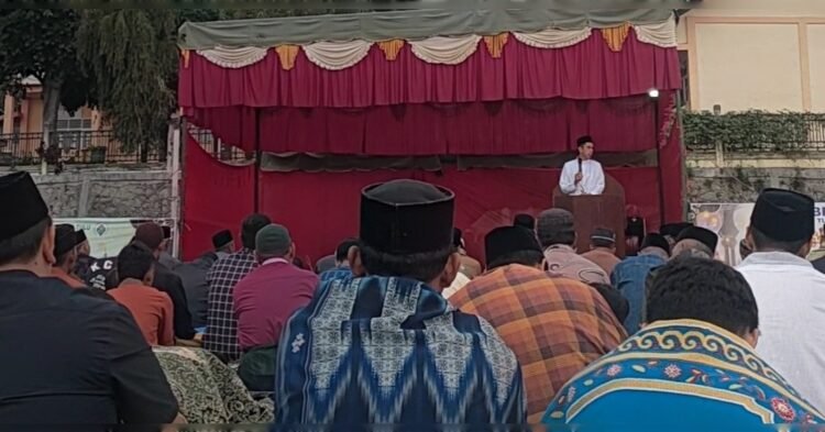 Khatib Sholat Idul Adha di Blang Gele, Bardan Sahidi Ajak Sembelih Sifat Hewaniah