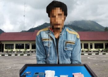 Polisi Temukan 10,8 Gram Sabu, Pemuda di Bener Meriah ini Ditangkap 
