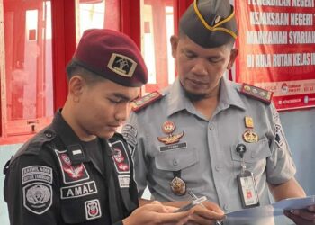 Cegah Judi Online, Handphone Pegawai Rutan Takengon di Sidak