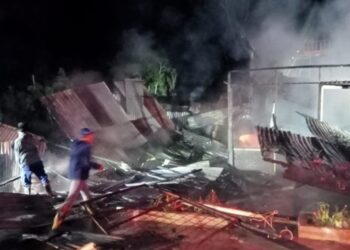 Satu Unit Rumah di Timangan Gading Aceh Tengah Hangus Terbakar 
