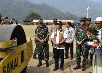 Ritual Tepung Tawar Tanda TMMD Ke-121 di Kecamatan Bintang Dimulai 