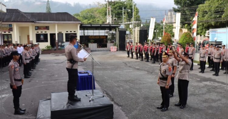 Transformasi Kepemimpinan, Kompol Samsir Jabat Wakapolres Aceh Tengah