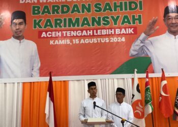 Deklarasi Bardan Sahidi- Karimansyah Siap Guncang Pilkada 2024