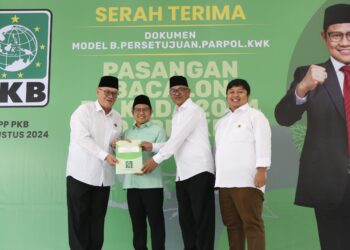 Pilkada 2024, Partai PKB Serahkan Mandat ke Tagore – Armia