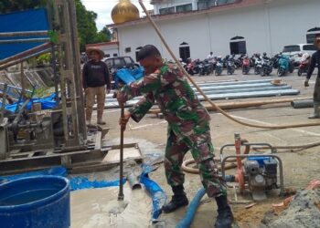 Tuntas! Tiga Titik Sumur Bor TMMD Kodim 0106 Aceh Tengah Siap Alirkan Air Bersih 