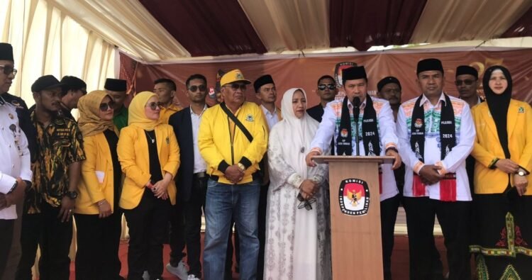HAMAS Daftar Ke KIP Aceh Tengah, Haili Yoga Paparkan Visi Hingga Mengurai Defisit 