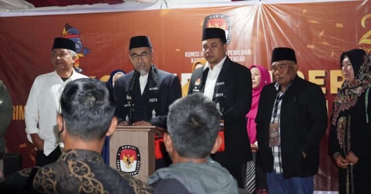 Irmansyah – Azza, Paslon Terakhir Mendaftar ke KIP Aceh Tengah