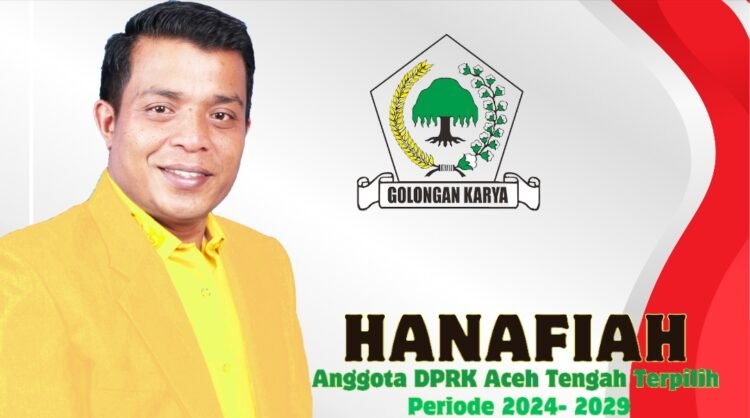 Sosok Hanafiah, Anggota DPRK Aceh Tengah Termuda Periode 2024 – 2029