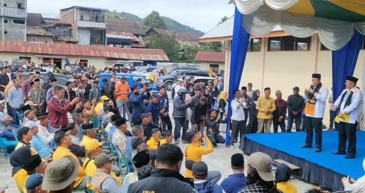 Didepan Ribuan Massa, Haili Yoga: Bupati dan Wakil Bupati Adalah Pelayan