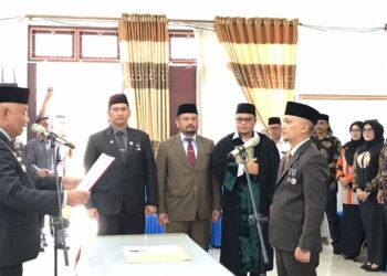Pj Sekda Aceh Tengah Dilantik, Subhandhy: Loyalitas nya Tak Diragukan