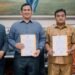 Subhandhy Tunjuk Sukirman Plt Kepala BPKK dan Andalika Plt Kadis PUPR Aceh Tengah