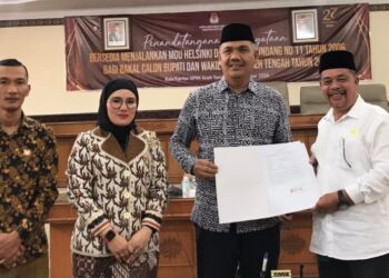 Alaidin Teken MoU Helsinki dan UUPA Tanpa Alhudri 