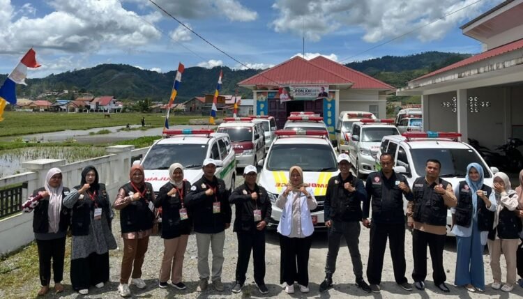 10 Unit Ambulance Siaga Selama PON di Aceh Tengah 
