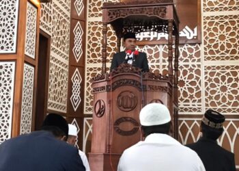 Khatib Jum’at di Masjid Baiturahim Toweren, ini yang Disampaikan Muchsin Hasan 
