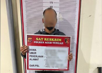 Diduga Peras Reje Kampung Kala Pegasing, Oknum Wartawan Ditangkap Polisi 