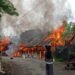 Breaking News: Kebakaran di Kampung Weh Nongkal, Tiga Rumah Dikabarkan Hangus