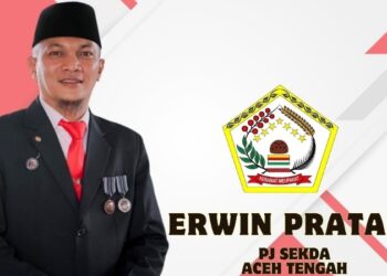 Ini Sosok Erwin Pratama, Pj Sekda Aceh Tengah