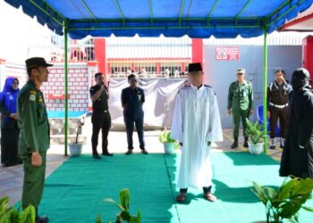 7 Terpidana Judi dan Sabung Ayam di Aceh Tengah Jalani Hukuman Cambuk