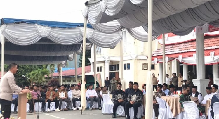 Wujudkan Pilkada Damai, ini Lima Poin Harapan Kapolres Aceh Tengah 