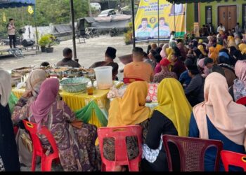 Ratusan Masyarakat Tansaril Siap Coblos Nomor Urut 5, Haili Yoga – Muchsin Hasan 