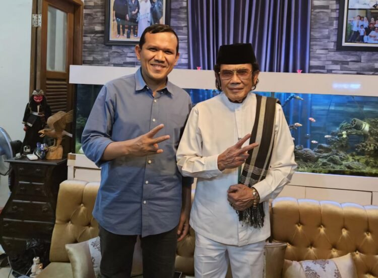 Bertemu Tim Pemenangan, Rhoma Irama dukung Mualem – Dek Fadh